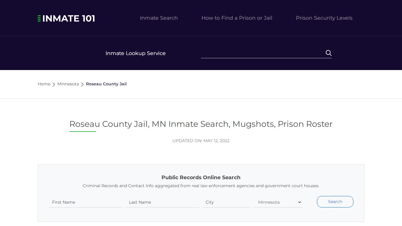 Roseau County Jail, MN Inmate Search, Mugshots, Prison Roster